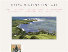 Tablet Screenshot of katyaminkina.com